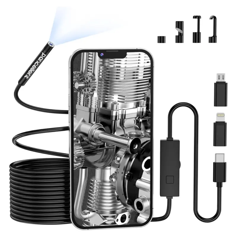 16.5-Ft 0.216" Snake Inspection Borescope Type C Hd Endoscope Camera 1