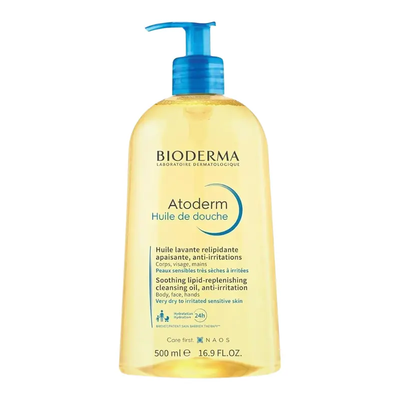 16.9Oz. Bioderma Atoderm Nourishing Face & Body Shower/Cleansing Oil 1
