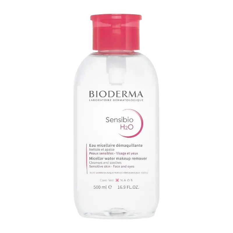 16.9Oz Bioderma Sensibio H2o Micellar Water Pump Makeup Remover Cleanser 1
