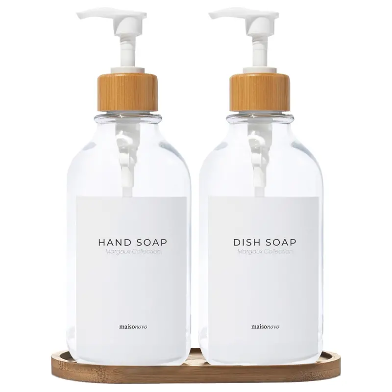 16.9Oz Set Of 2 Maisonovo Hand And Dish Soap Dispenser 1