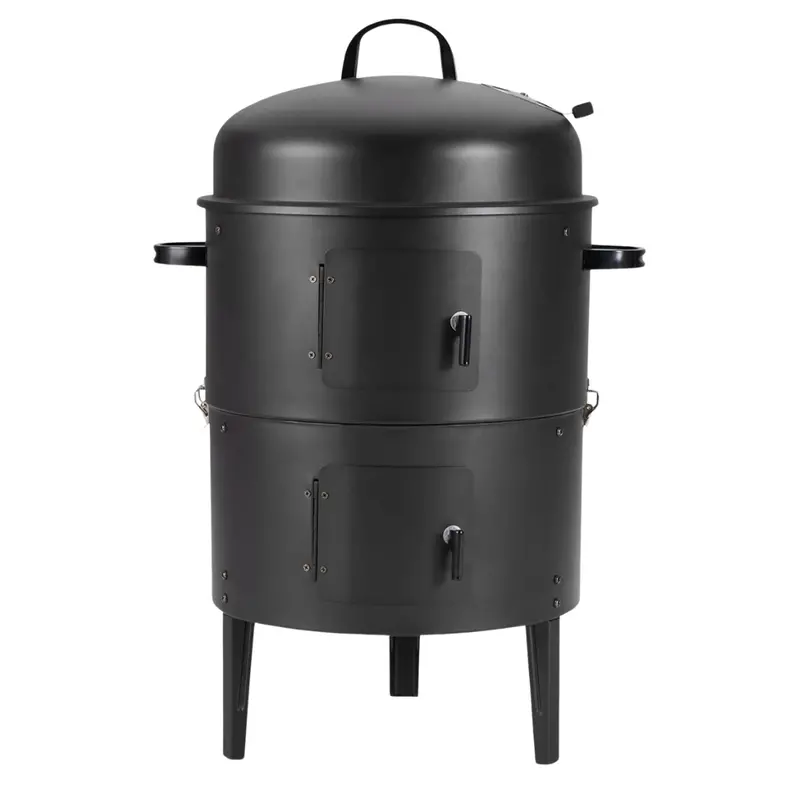 16 Amazon Basics Vertical Charcoal Outdoor Smoker & Bbq Grill 1