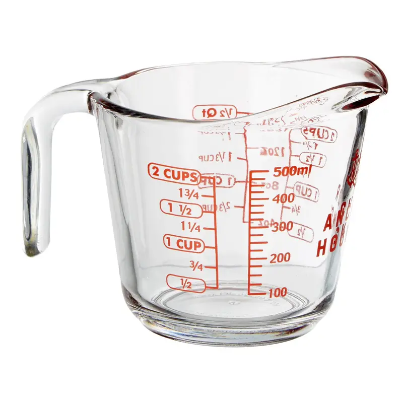 16 Fl Oz Anchor Hocking Glass Measuring Cup 1