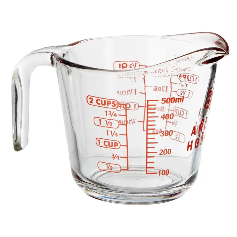 16 Fl Oz Anchor Hocking Glass Measuring Cup 1