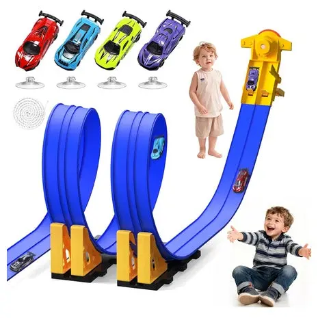 16-Ft Flexible Race Track Set 1