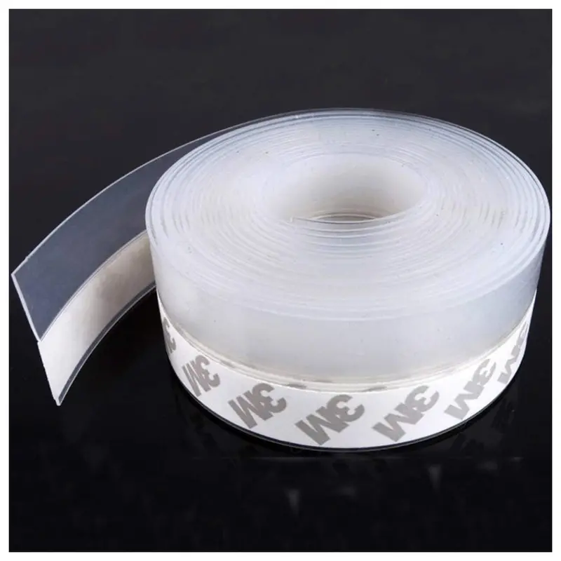16 Ft Silicone Door Seal Strip Door Weather Stripping (Width 25Mm) 1