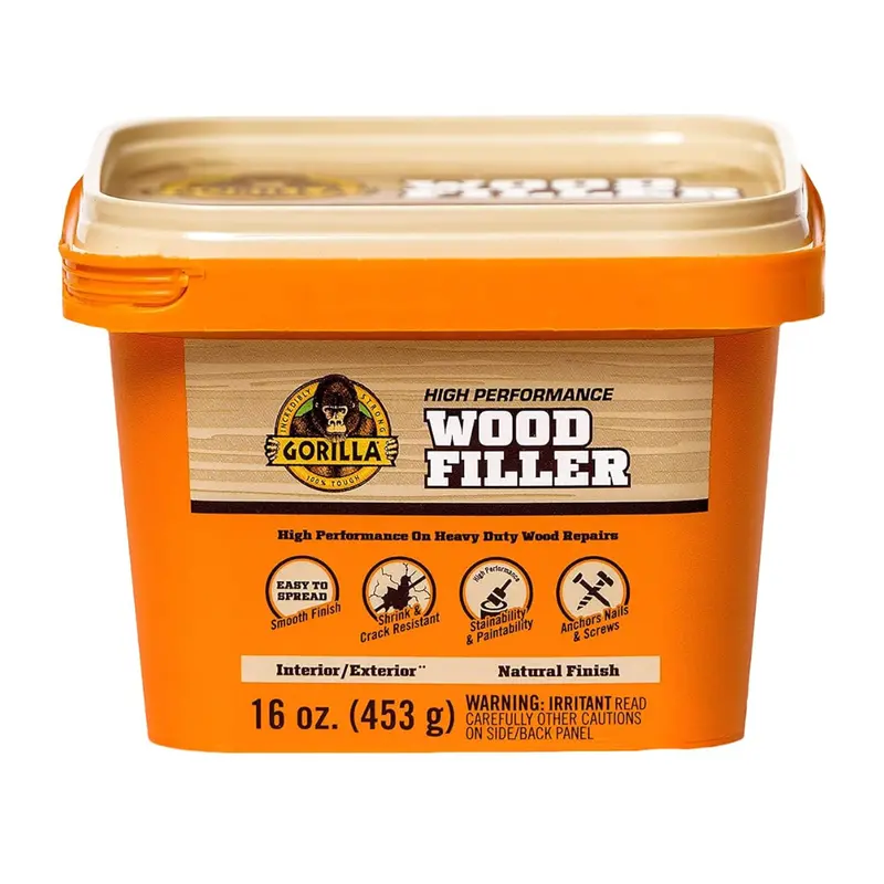 16-Oz Gorilla All Purpose Interior/Exterior Wood Filler Repair 1