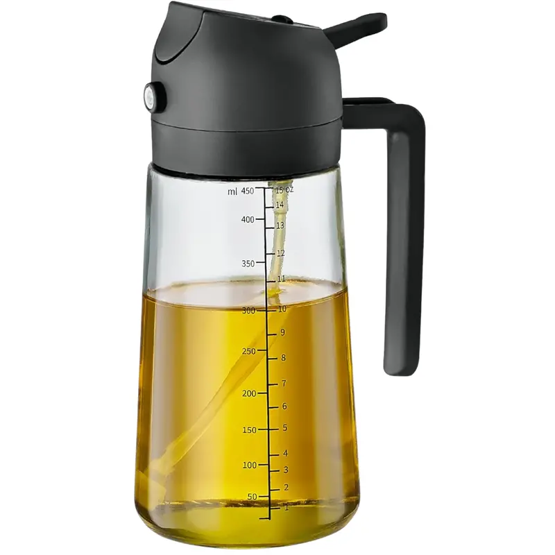 16-Oz Oil Sprayer & Dispenser With Measurement Marks (2 Colors) 1