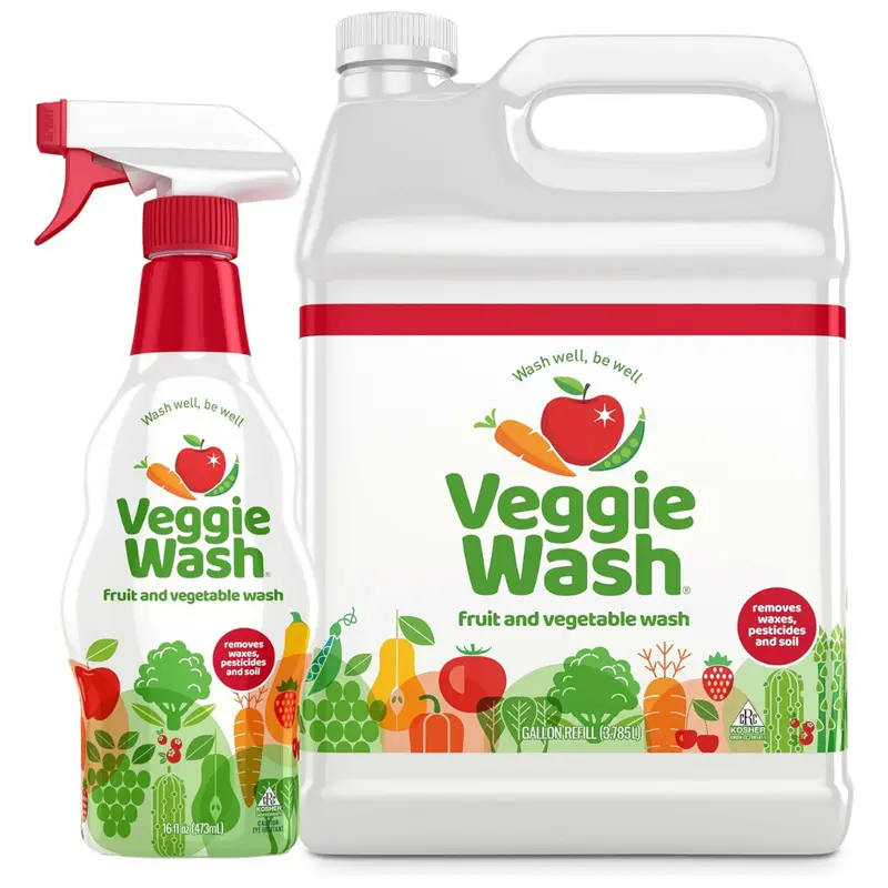 16 Oz. Spray And 1 Gallon Refill Veggie Wash 1