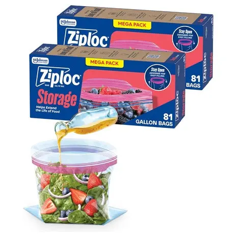 162 Gallon Food Storage Bags 1