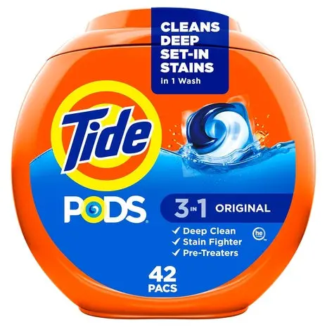 168 Tide Pods 3-In-1 Laundry Detergent Pacs 1