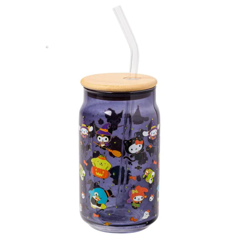 16Oz Silver Buffalo Sanrio Hello Kitty & Friends Halloween Kuromi Tumbler 1