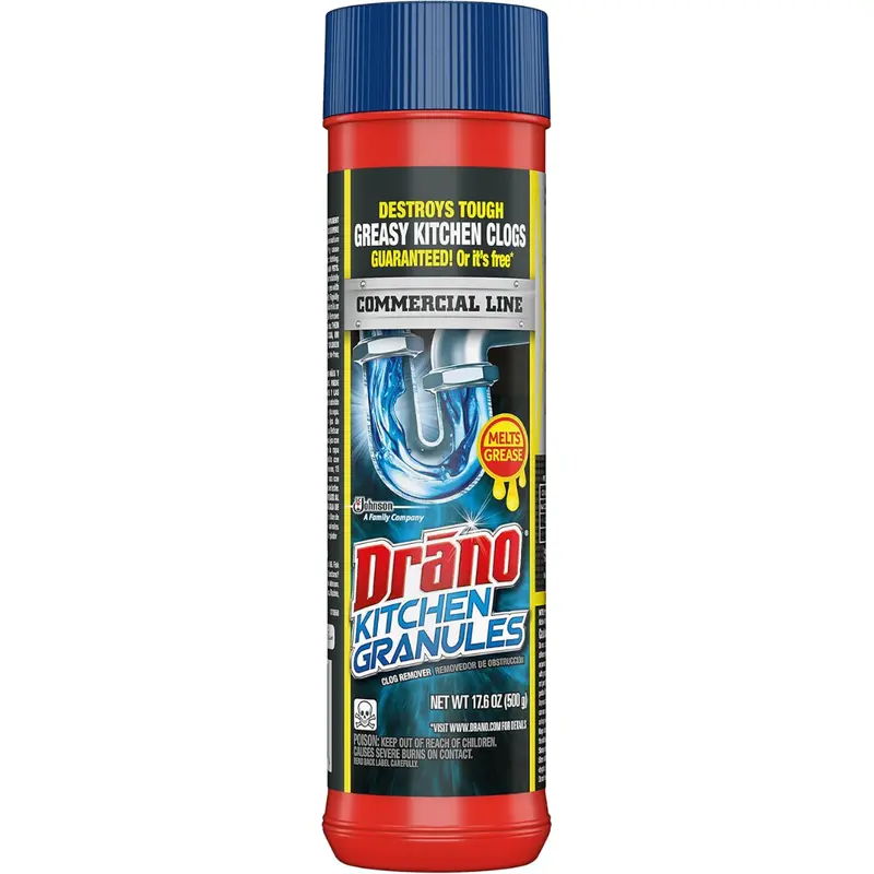 17.6 Oz. Drano Kitchen Granules Drain Clog Remover And Cleaner 1