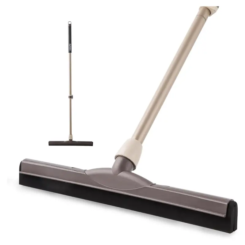 17" Floor Water Sweeper With 54.3" Telescopic Handle 1