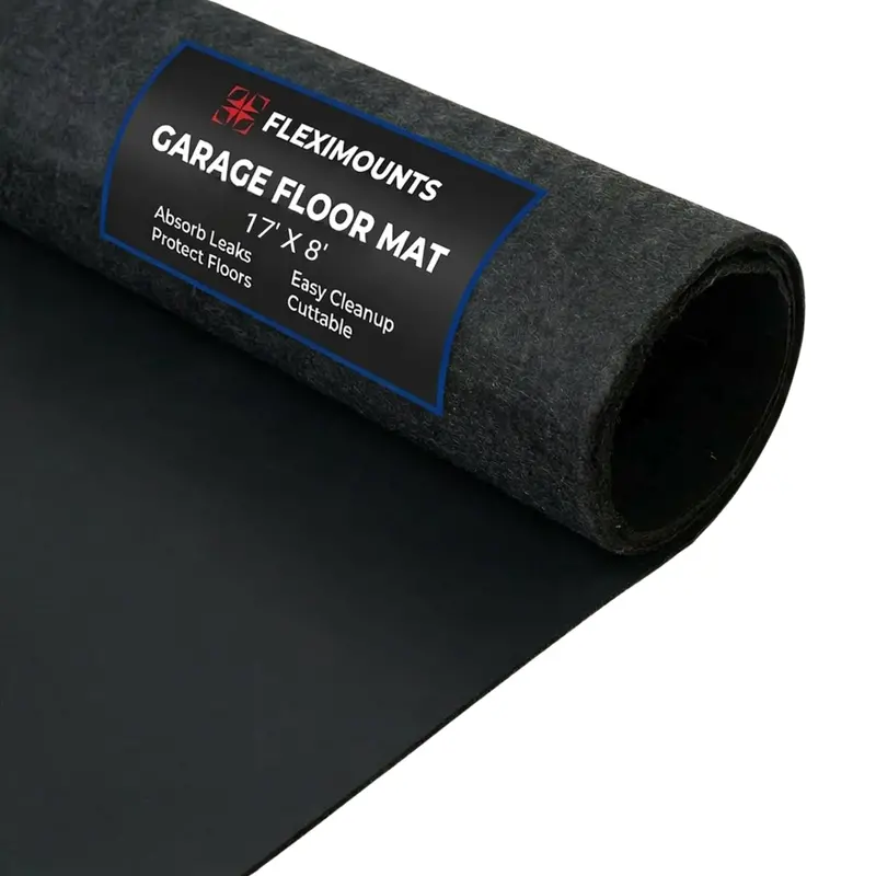 17' X 8' Fleximounts Waterproof Garage Floor Mat 1