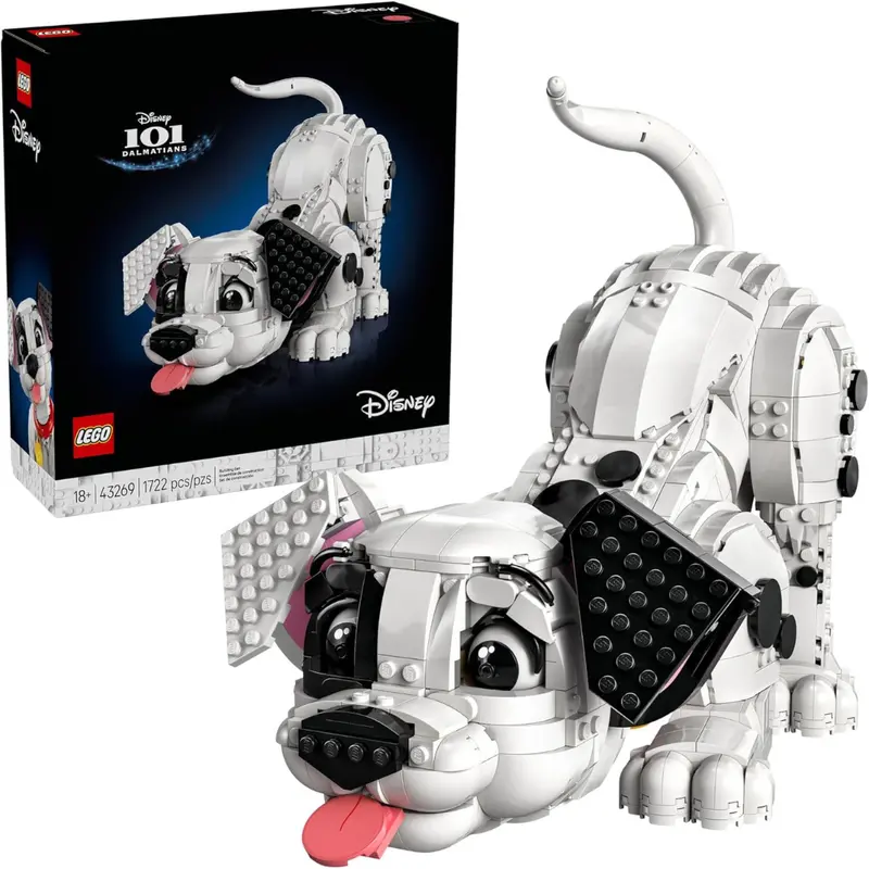 1722-Piece Lego Disney 101 Dalmatians Puppy 1