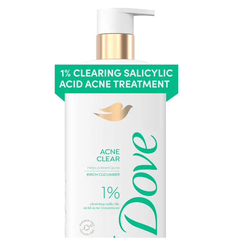 18.5-Oz Dove Body Wash With Salicylic Acid 1