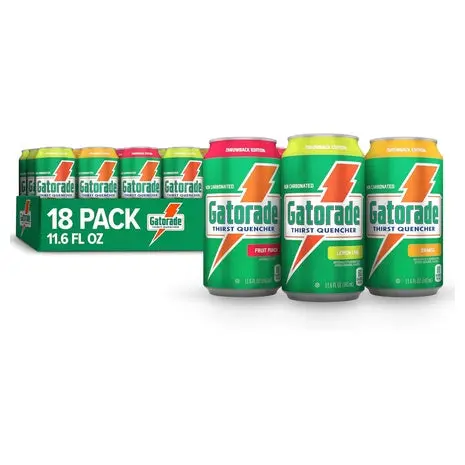 18 Cans Gatorade 1