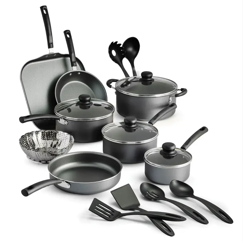 18-Piece Tramontina Primaware Non-Stick Cookware Set (2 Colors) 1