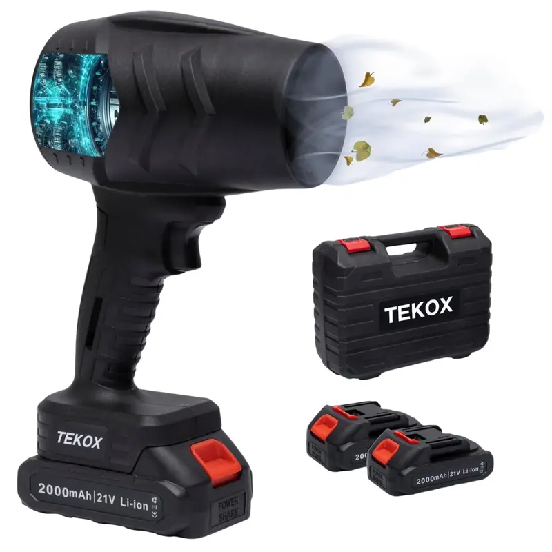 180000 Rpm Rechargeable Cordless Air Duster With 2 Batteries 1