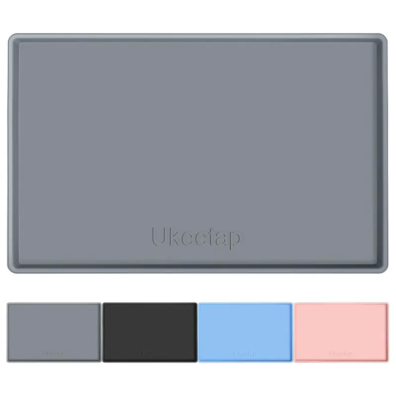 19" X 12" Ukeetap Extra Thick Waterproof Silicone Mat 1