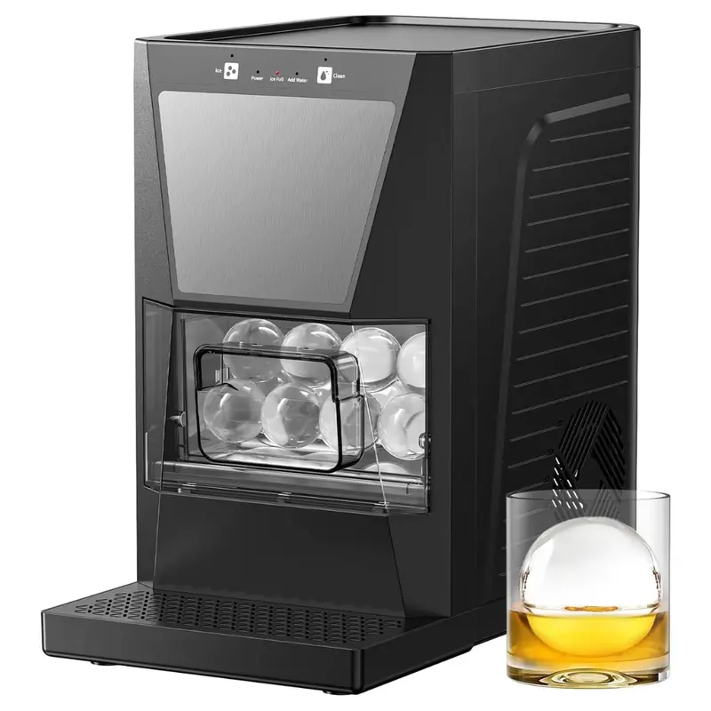 2.2'' Doqaus Sphere Clear Ice Cube Maker Machine 1