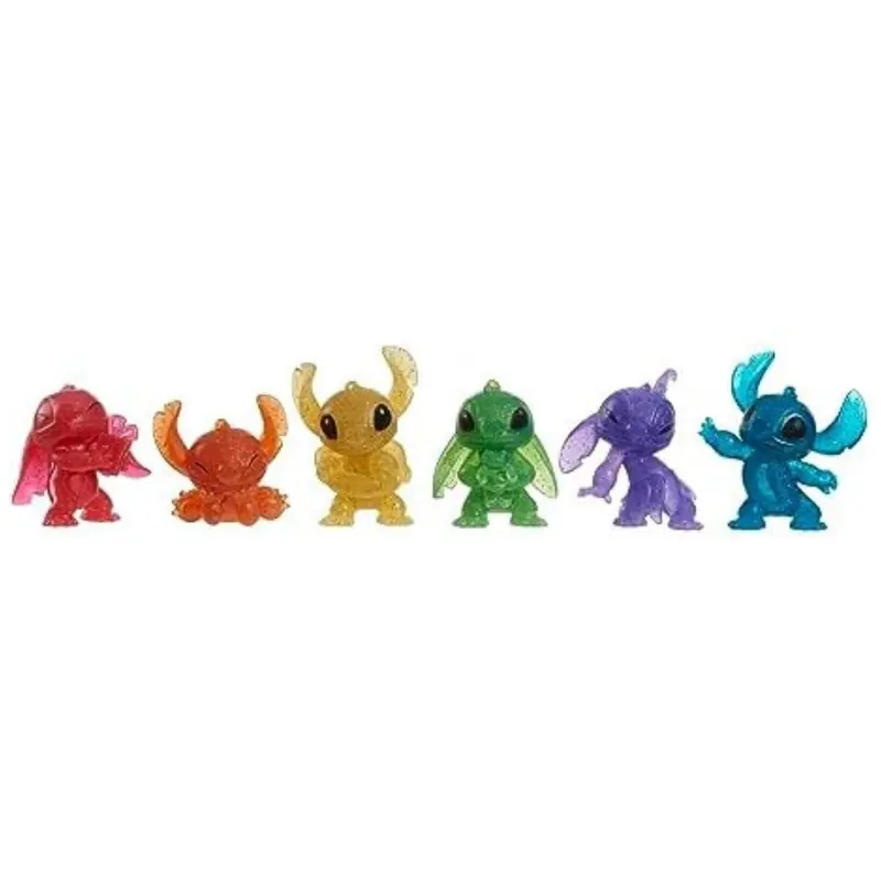 2.5" Disney Kids Stitch Pride Collectible Figure Set Toys 1