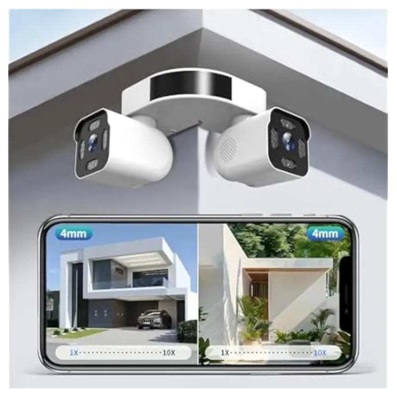 2.5K/5Mp Dual Lens Wifi Outdoor Cameras 1
