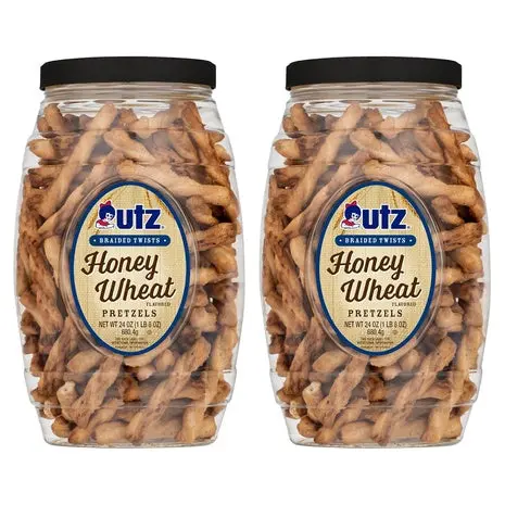 2-Barrels Utz Honey Wheat Pretzel Twists 1