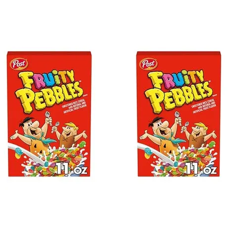 2 Boxes Fruity Pebbles Cereal 1
