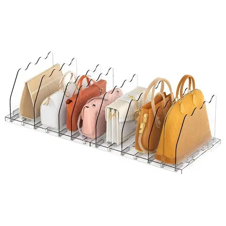 2 Clear Purse Storage Organizers 1