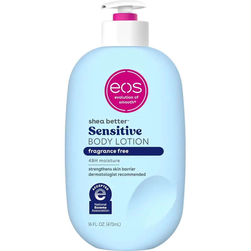 2-Count 16Oz Eos Shea Better Fragrance Free Body Lotion 1