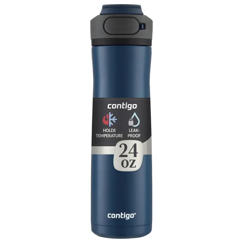 2-Count Contigo Cortland Chill Stainless Steel Water Bottle 1