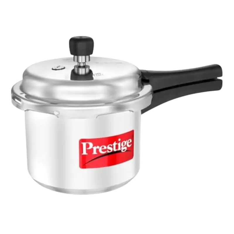 2-Count Prestige Prp3 3-Liter Pressure Cooker (Silver, Aluminum) 1