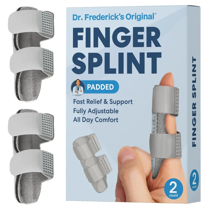 2-Ct Dr. Frederick's Trigger Finger Splint Adjustable Brace 1