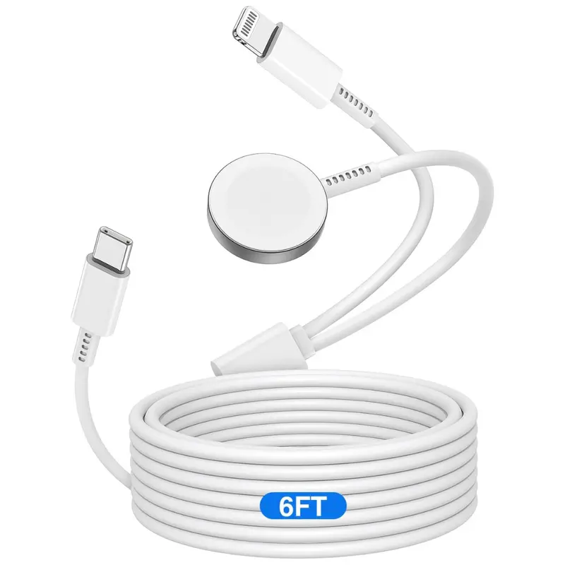 2-In-1 Apple Watch Charger Cable [Mfi Certified] 1
