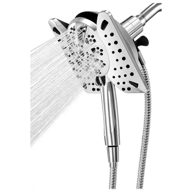 2-In-1 Handheld High Pressure Shower Head With 59" Hose 1