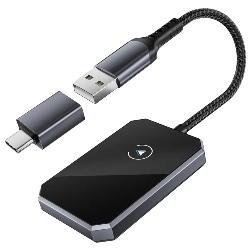 2-In-1 New Upgraded Bluetooth Carplay & Android Auto Adapter 1