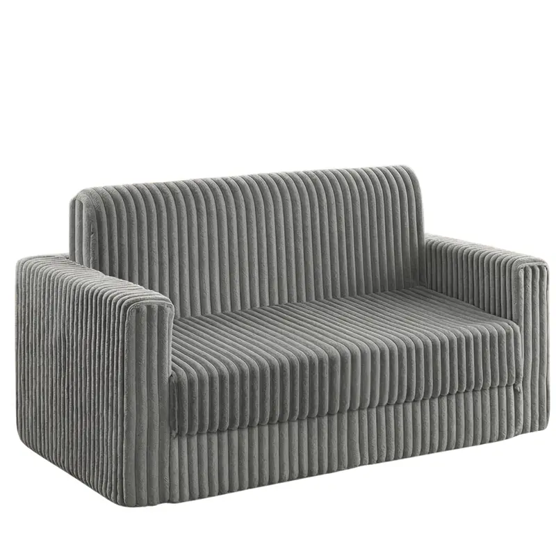 2-In-1 Portable Convertible Sleeper Chair With Pillow 1