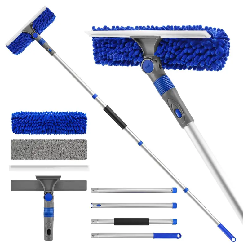 2-In-1 Window Squeegee Cleaning Kit-62" 1