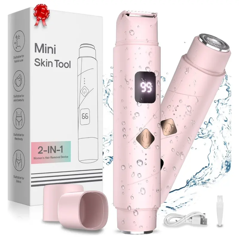 2-In-1 Women's Electric Bikini & Body Trimmer 1