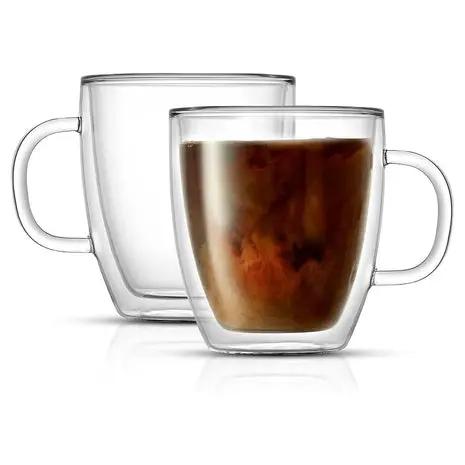 2 Joyjolt Double Wall Coffee Mugs 1