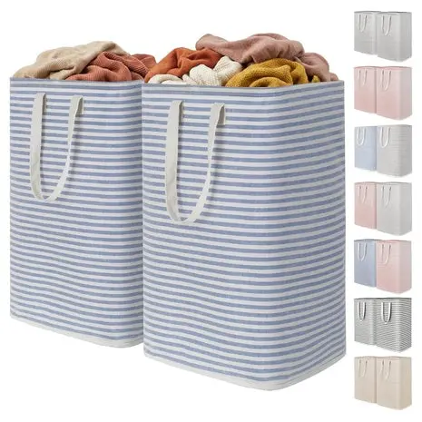 2 Lifewit 80L Collapsible Laundry Hampers 1