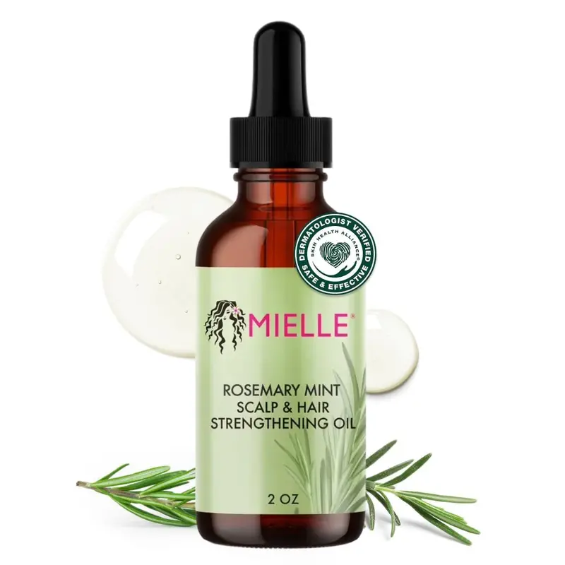 2-Oz Mielle Organics Rosemary Mint Scalp & Hair Strengthening Oil 1