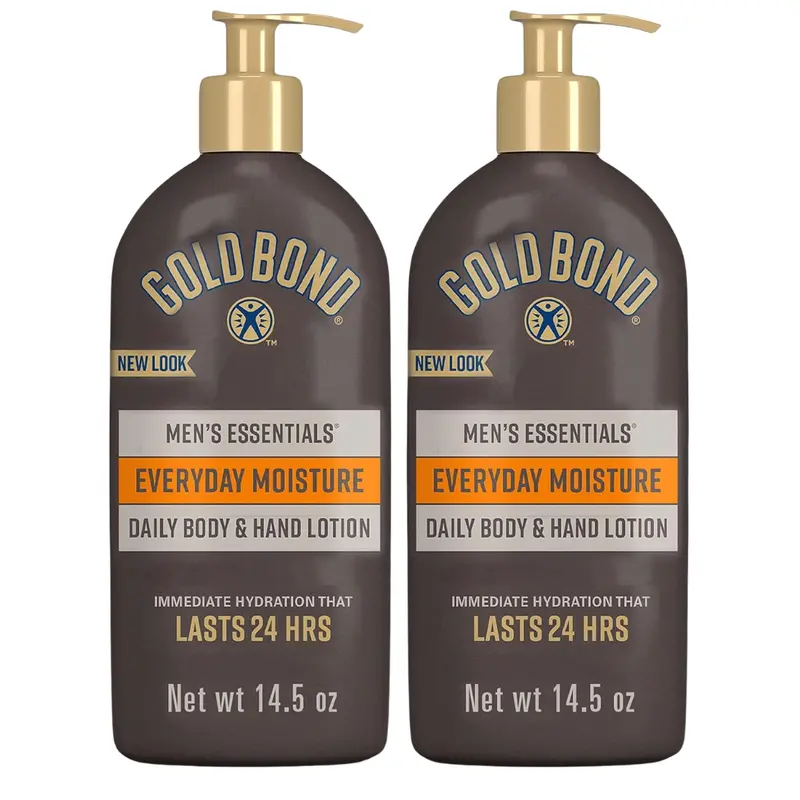 2-Pack 14.5-Oz Gold Bond Men's Everyday Moisture Lotion 1