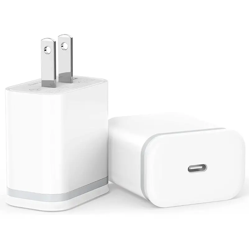 2-Pack 20W Usb Type-C Fast Charging Adapter 1