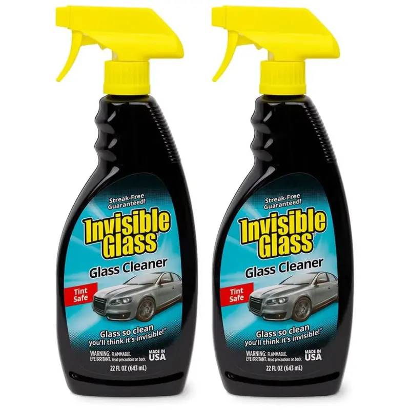 2-Pack 22-Oz. Invisible Glass Premium Glass Cleaner Window Spray 1