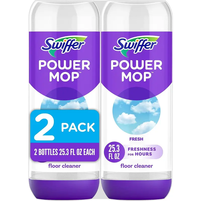 2-Pack 25.3 Fl Oz Swiffer Powermop Floor Cleaning Solution 1