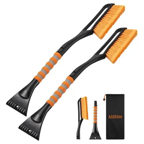 2-Pack 27" Astroai Snow Brush With Detachable Snow Scrapers 1
