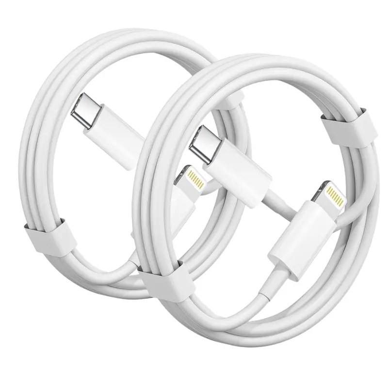 2-Pack 3-Ft Apple Mfi Certified Usb-C To Lightning Cable 1