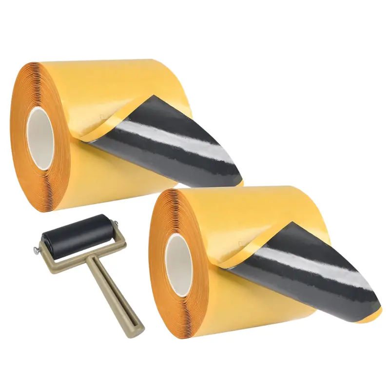 2-Pack 3" X 20' Double Sided Self Adhesive Butyl Pond Tape 1